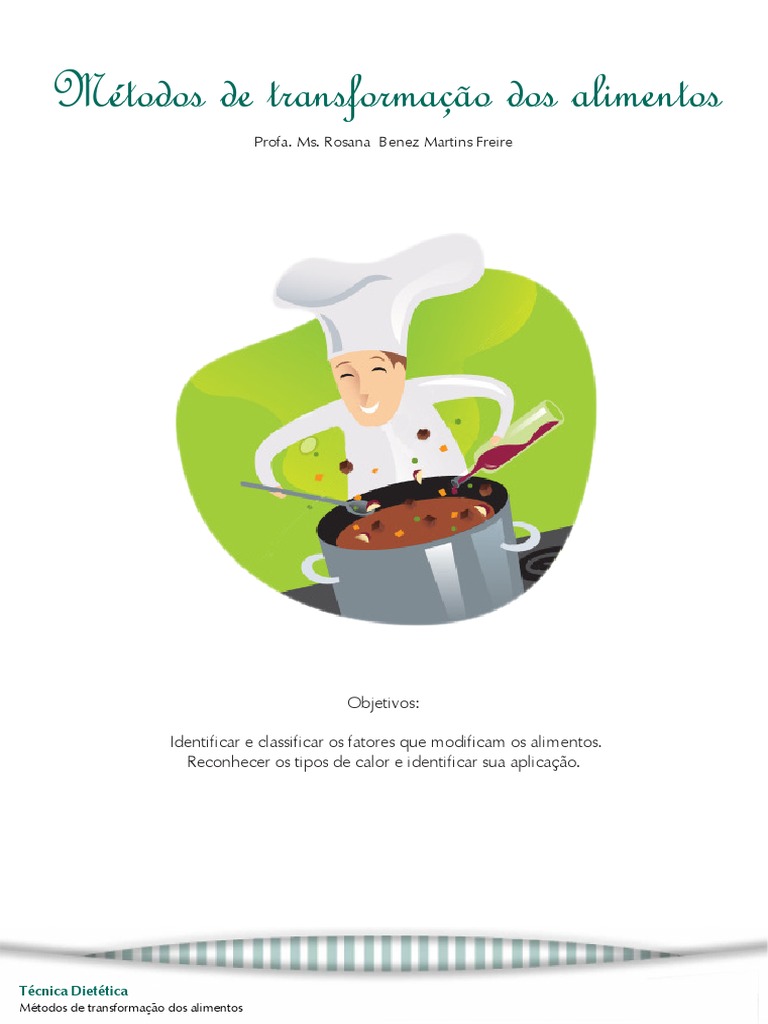 Métodos de Transformação de Alimentos | PDF | Convecção | Calor