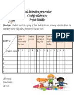 Escala Estimativa para Foldables