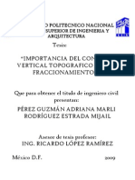 Coontrol Vertical Topografia