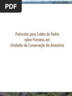 ICMBIO 2012 Protocolos Para Coleta de Dados PRIMATAS AMAZÔNIA