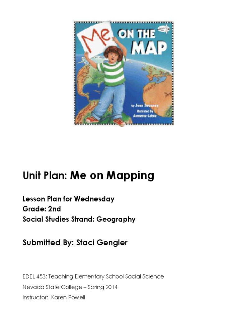 2nd Grade Map-Making Lesson | PDF | Lesson Plan | Map
