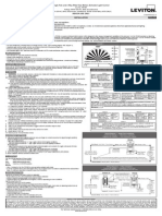 Motion Activated Light Switch - PR180 - Instructions