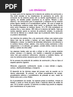 Cerámicas especiales y compuestas | Ingeniería cerámica | Cerámica