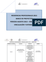 Banco Residencias Profesionales 2013-2014 Actualizado