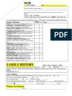 Medical Questionnaire For Patients