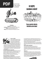 Cartilha de Divulgação Do Sindicato