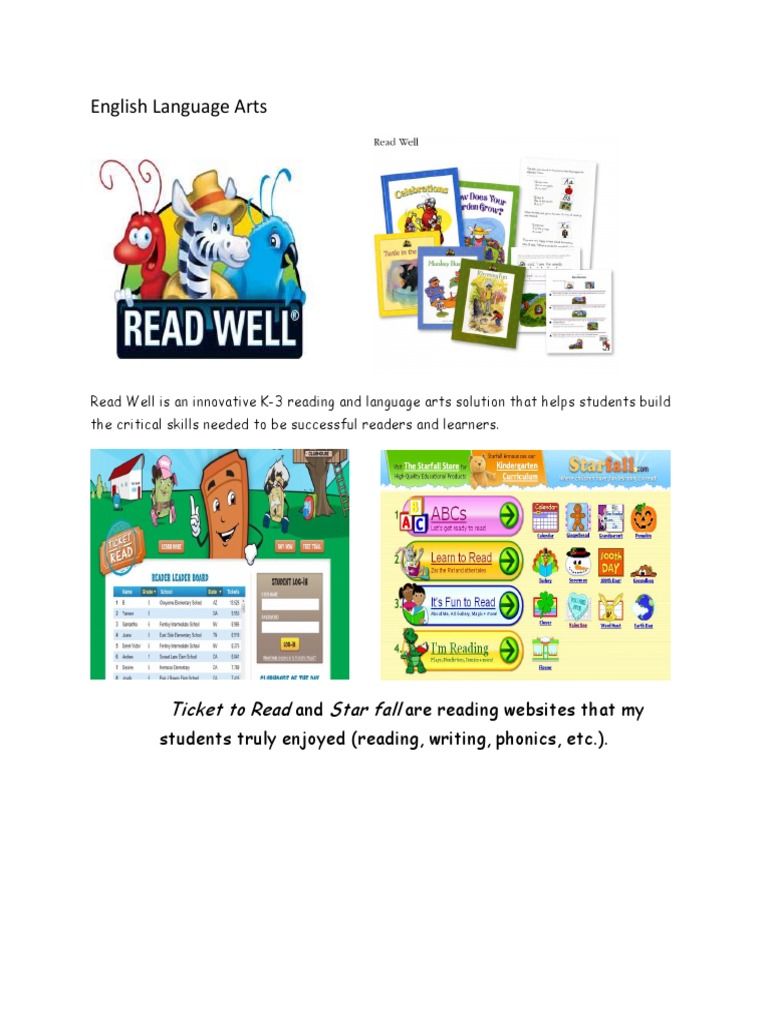 K-3 Educational Resources Overview | PDF | Career & Growth