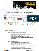 Application Development_Demian Perry_NPR Digital Media