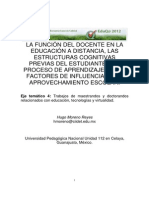 4 40 MORENO Hugo La Funcion Del Docente en La Educacion A Distancia