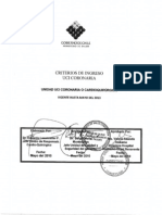 Criterios Ingreso Uci Coro