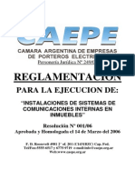 Reglamentacion CAEPE