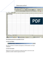 Primeros Pasos Con Excel