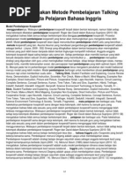 Download Teori Menggunakan Metode Pembelajaran Talking Stick Untuk Mata Pelajaran Bahasa Inggris by Ainu Syaifa SN221089904 doc pdf