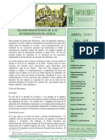 Transformaciones de Los Nutrientes en El Suelo