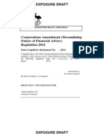 Streamlining of FOFA Regulation