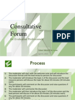 Consultative Forum Introduction AW April 3 2014