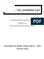 Closing The Learning Gap