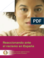 Reaccionando Ante El Racismo en España