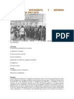 Movimiento Estudiantil y Reforma Universitaria 1967