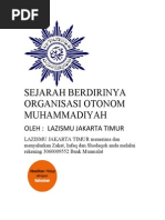 Download Sejarah Berdirinya Organisasi Otonom Muhammadiyah by Sai Hevi SN221101938 doc pdf