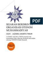 Sejarah Berdirinya Organisasi Otonom Muhammadiyah
