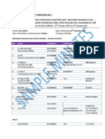 SAMPLE - Contract Meeting - CM-1