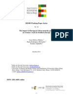 DEMB Working Paper Series: October 2013