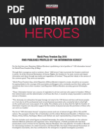 Download 100 hroes de la informacin  Reporteros sin Fronteras RSF by cdperiodismo SN221116668 doc pdf