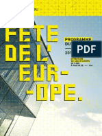 Programme 2014-Fête de l'Europe