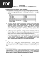 Trust Bank ICAAP Report 