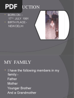 Download Introductory presentation on myself by pgupta1991 SN22112103 doc pdf