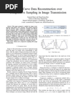 Bezier Curve For Image Reconstruction