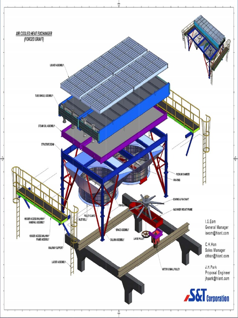 Air Fin Cooler Assembly (Forced and Induced)