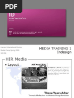 Download Media Training 1 InDesign by cremeglace SN2211360 doc pdf