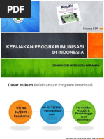 Evaluasi Program Imunisasi Dasar