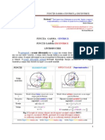 Mircea Selariu - Functii Gamma Centrice Si Excentrice