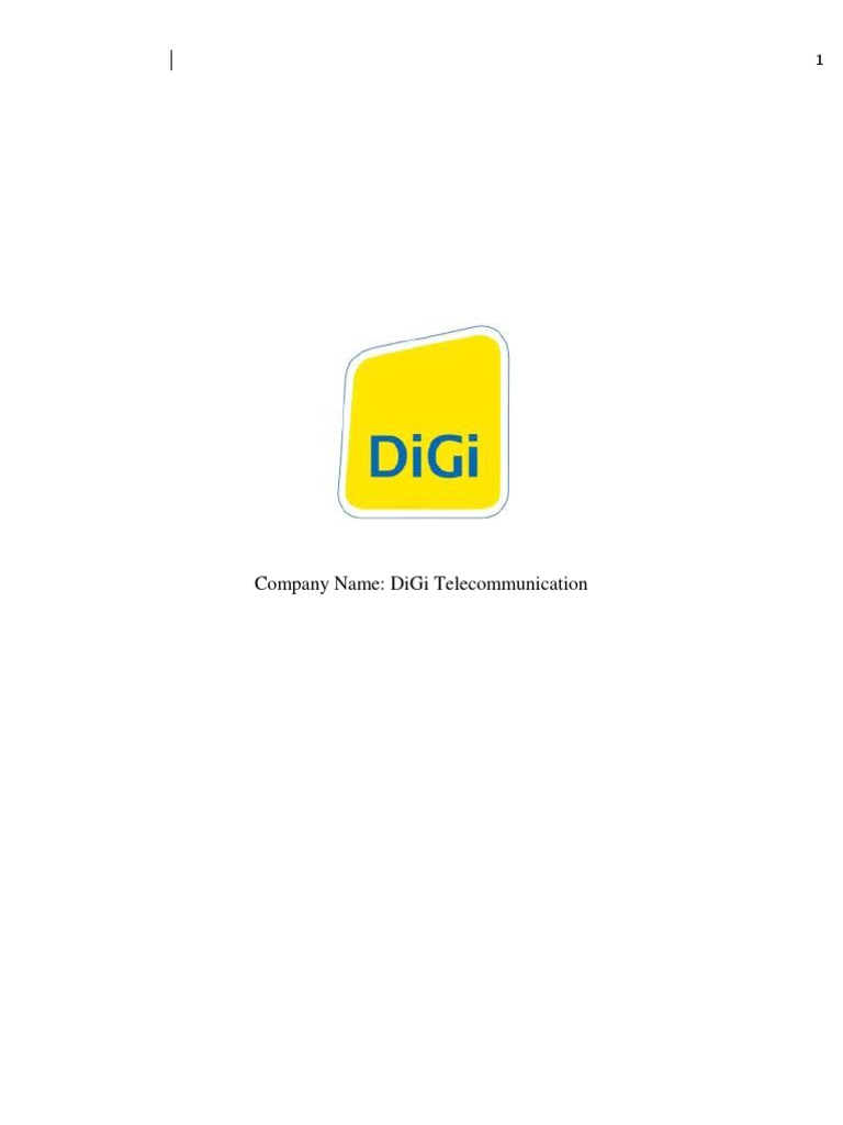 DiGi Telecommunication Company Overview | PDF