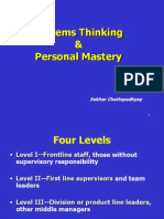 Systems Thinking and Personal Mastery