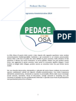 Programma Pedace Che Osa