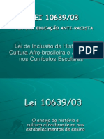 Lei Afro e Indigena