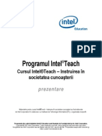 Intelteach Prezentare Elearningromania