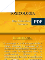 TOXICOLOGIA