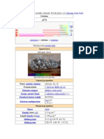 Calcium: This Article Is About The Metallic Element. For The Place, See