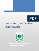 Pakistan Qualification Framework: Higher Education Commission Islamabad Pakistan
