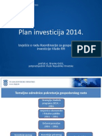Plan Investicija za 2014.