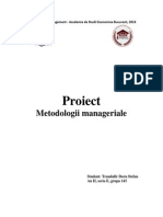 196513030 Proiect Metodologii Manageriale