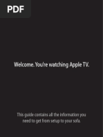 Welcome. You're Watching Apple TV.: This Guide Contains All The Information You Need To Get From Setup To Your Sofa