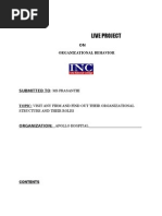Download Organizational structure- apollo by Ipreetponnamma SN22118081 doc pdf