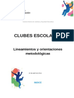 Lineamientos Clubes Final 16 de Abril