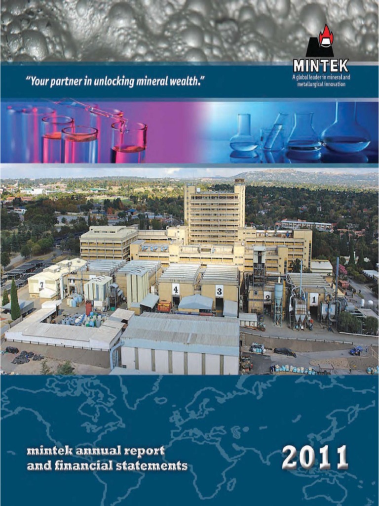 Mintek Ar 2011 | PDF | Crystalline Solids | Materials